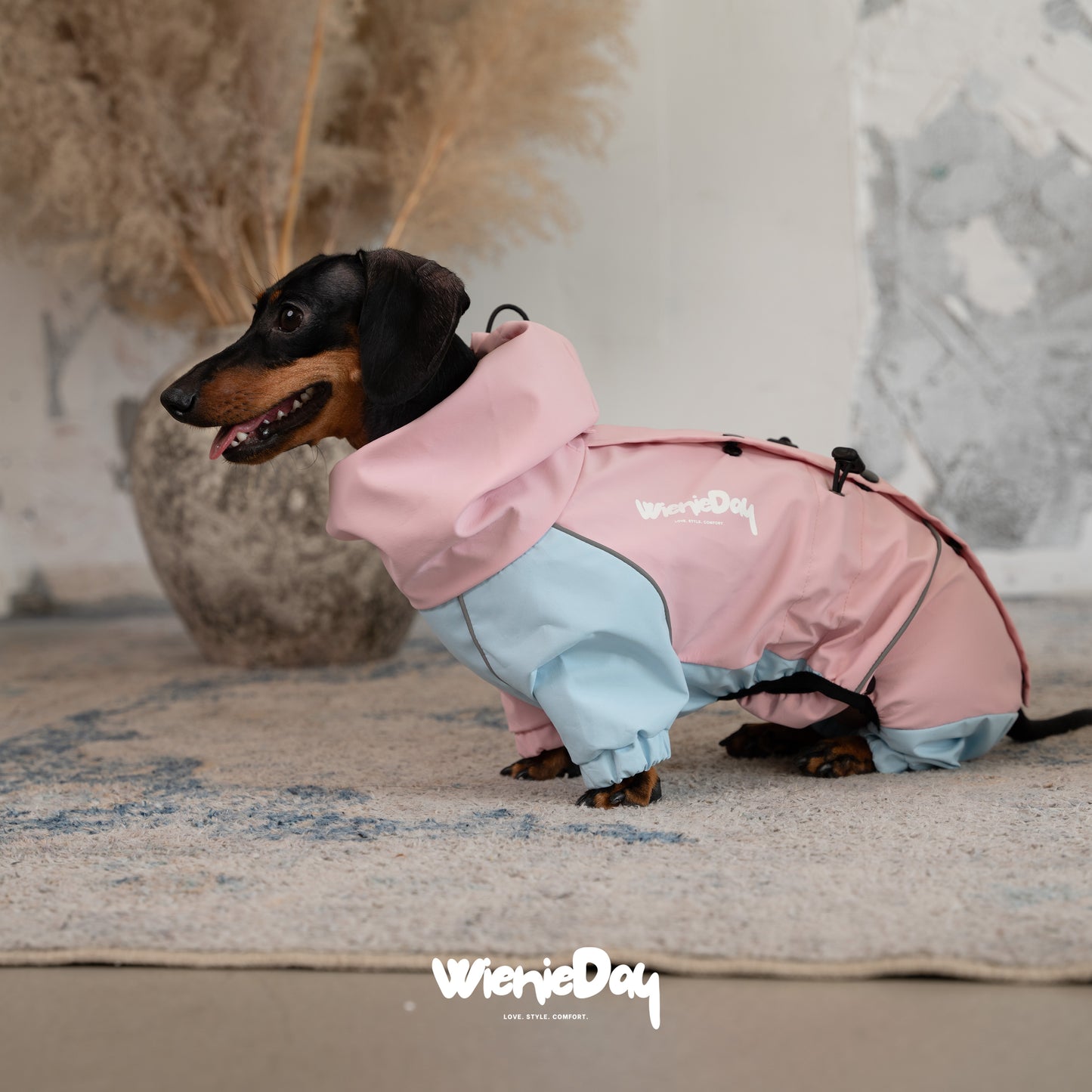 Wieniedy “Alpine” Four-Legged Colorblock Waterproof & Windproof Jacket