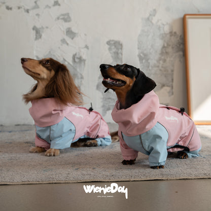 Wieniedy “Alpine” Four-Legged Colorblock Waterproof & Windproof Jacket