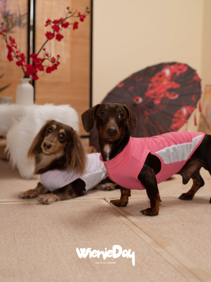 Wieniedy “Bingo” [2 Colors] Sleeveless Turtleneck Cooling Vest for Dogs