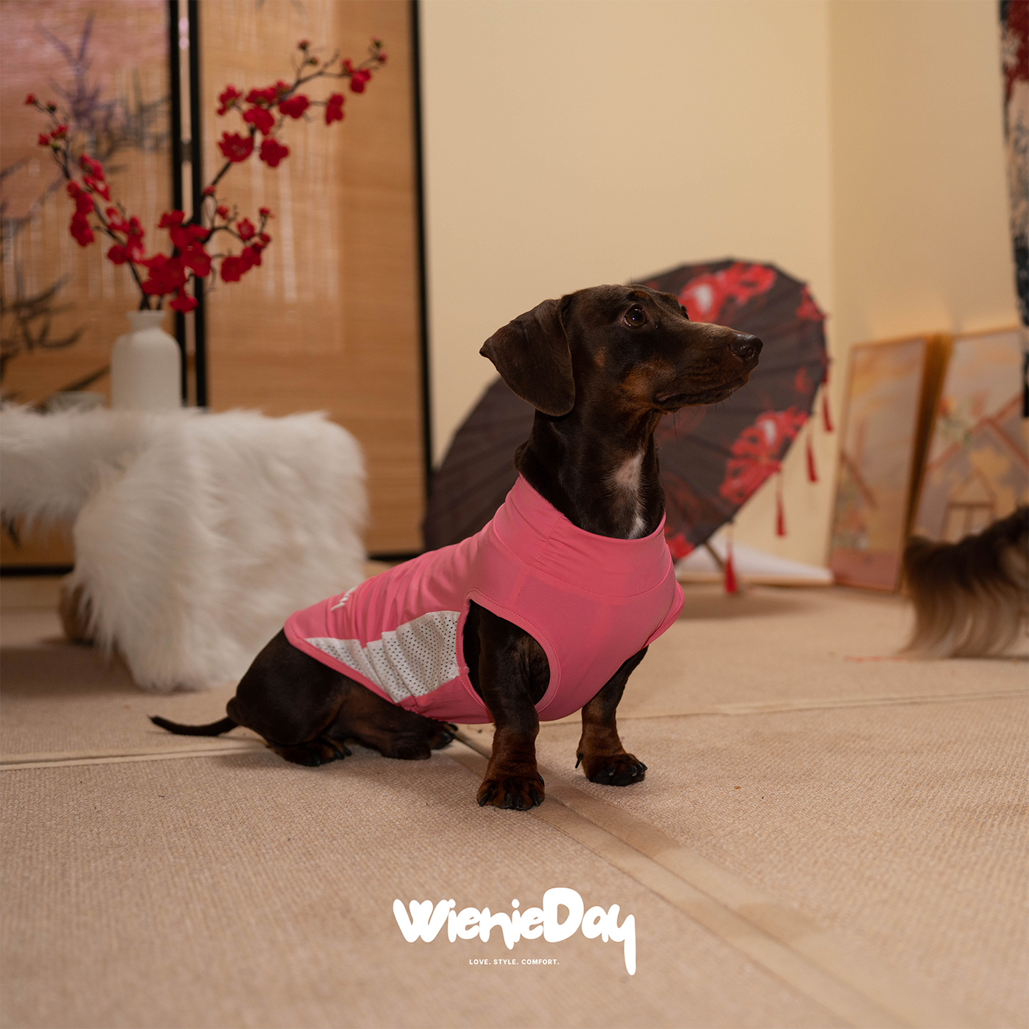 Wieniedy “Bingo” [2 Colors] Sleeveless Turtleneck Cooling Vest for Dogs