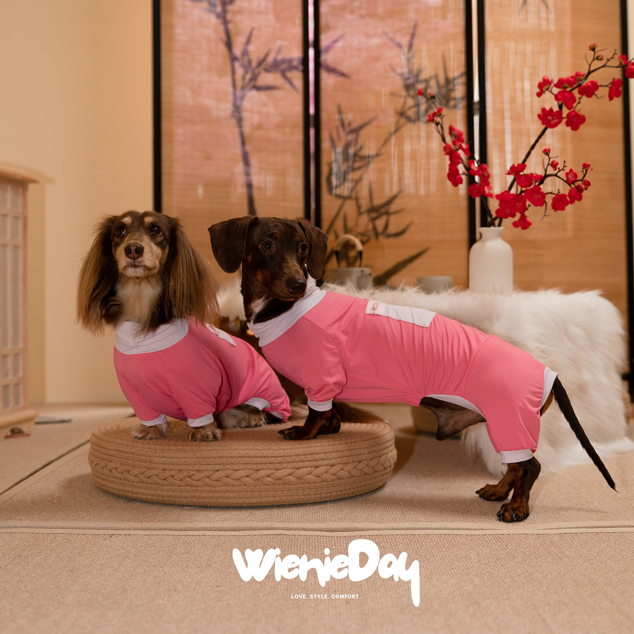 Wieniedy “Bingo” Four-Legged Turtleneck Cooling Suit for Dogs