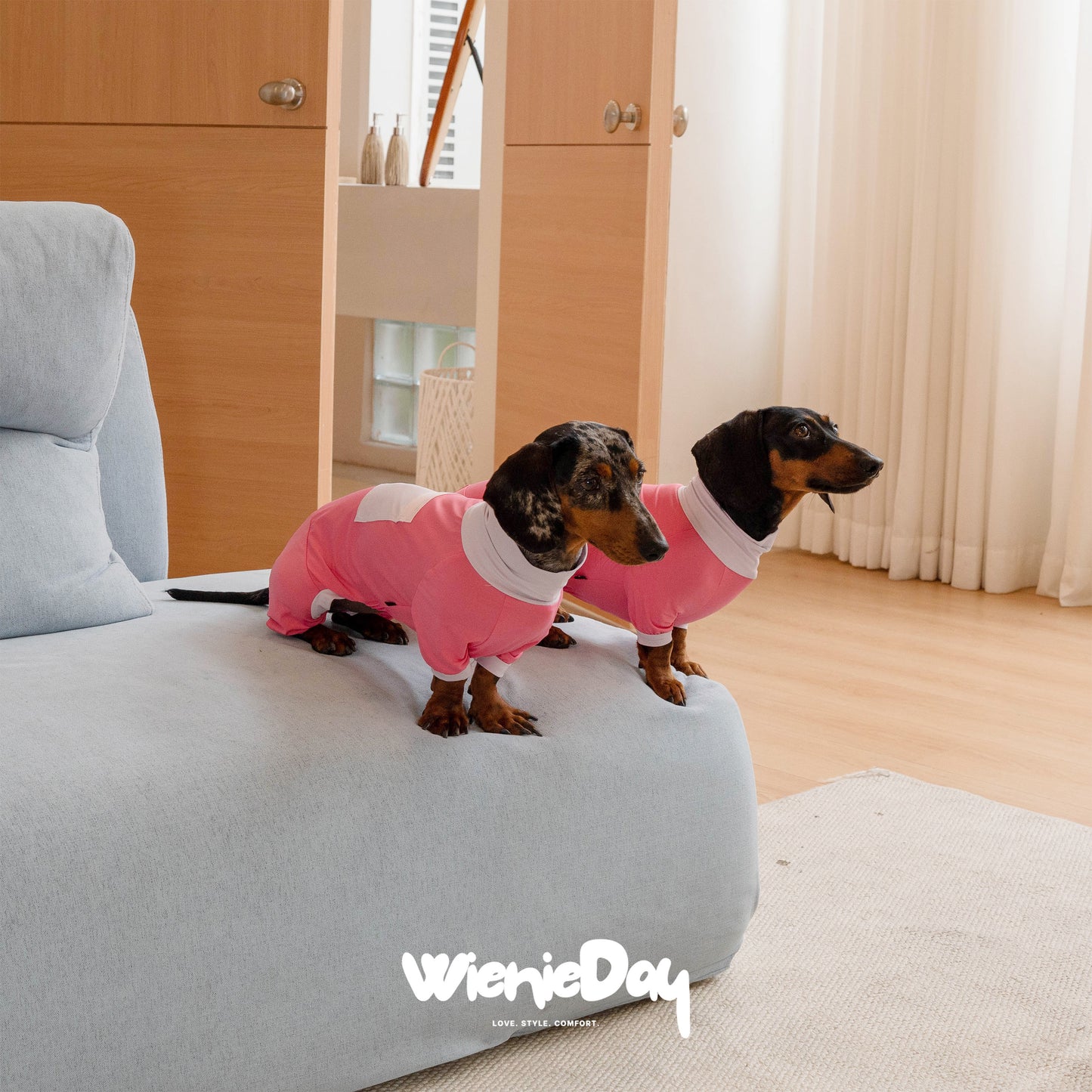 Wieniedy “Bingo” Four-Legged Turtleneck Cooling Suit for Dogs