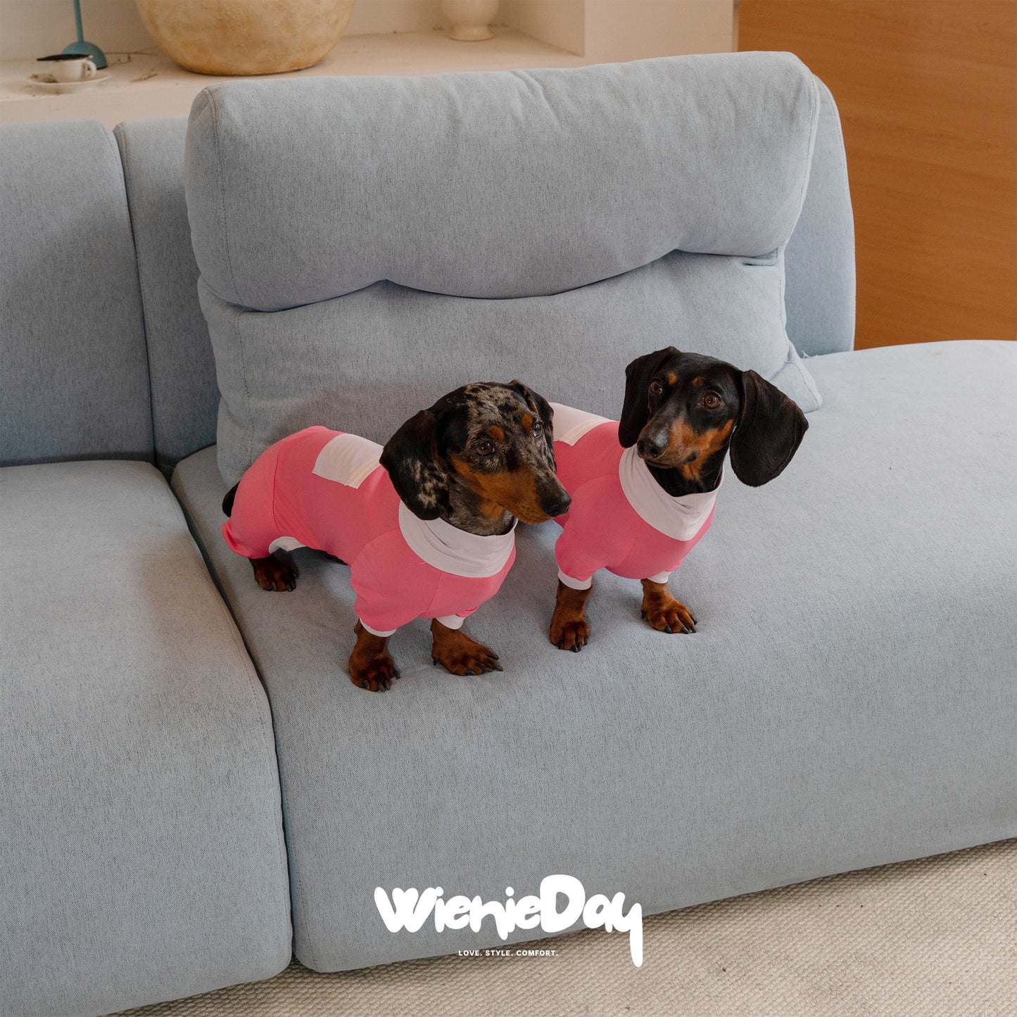 Wieniedy “Bingo” Four-Legged Turtleneck Cooling Suit for Dogs