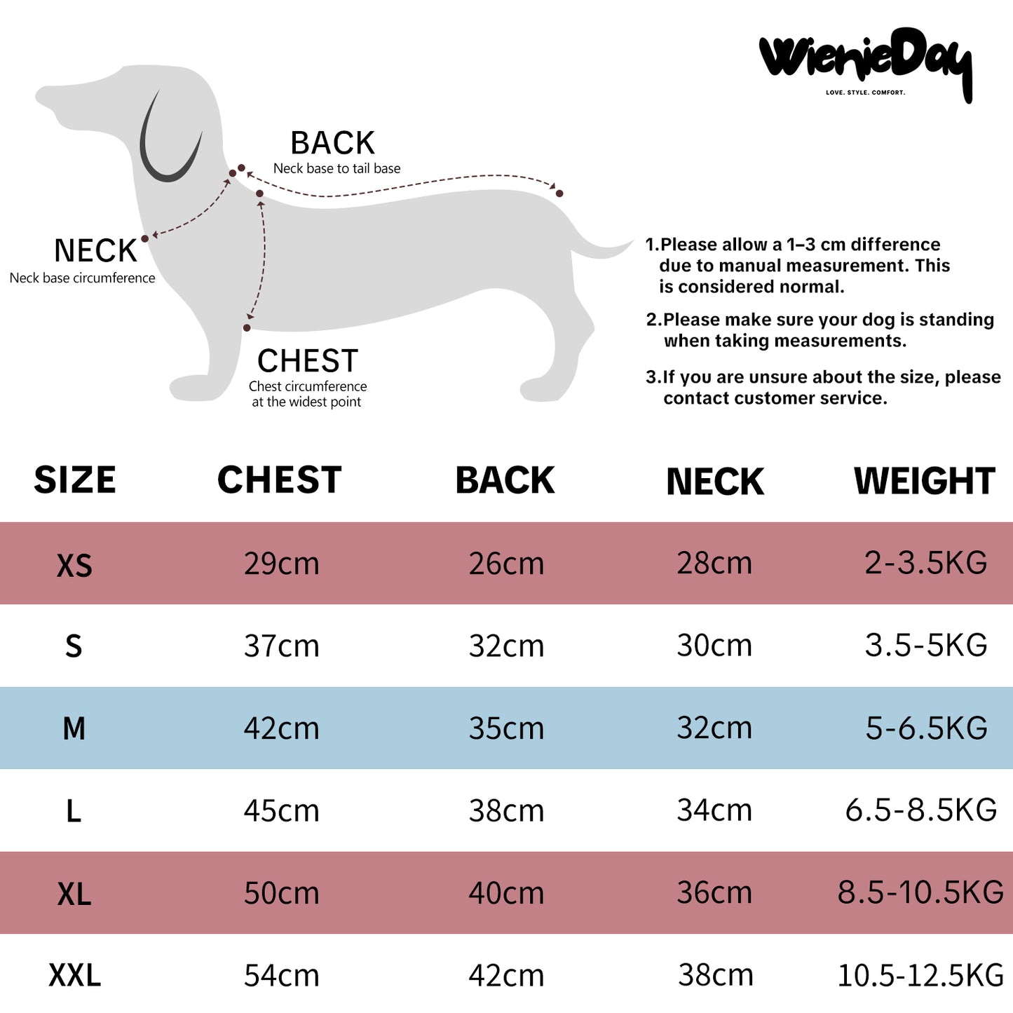 Wieniedy “Soufflé” [2 Colors] Striped Stretch Fleece Full-Body Base Layer for Dogs